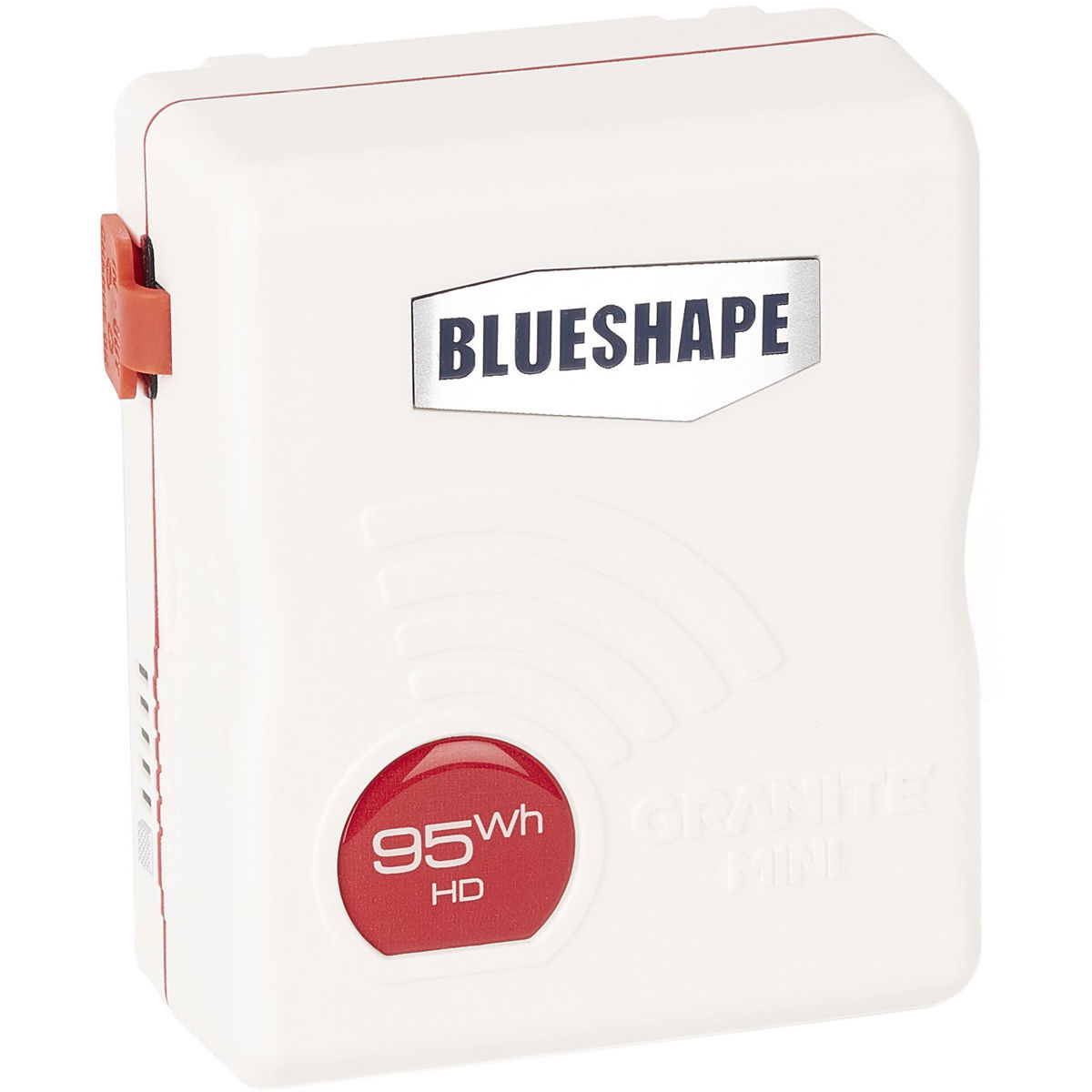 

BlueShape GRANITE MINI 95 Wh 6.20Ah Li-Mn V-Mount Battery w/ GRANITE Link, White