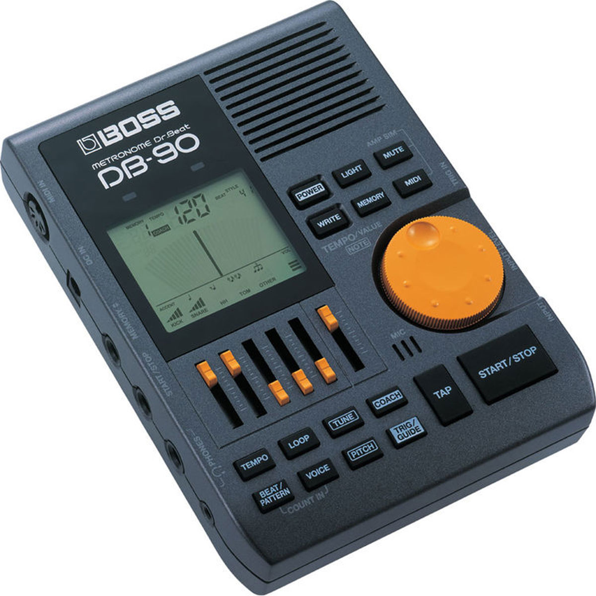 

Boss BOSS Dr. Beat Metronome with Rhythm Customization & Mixing