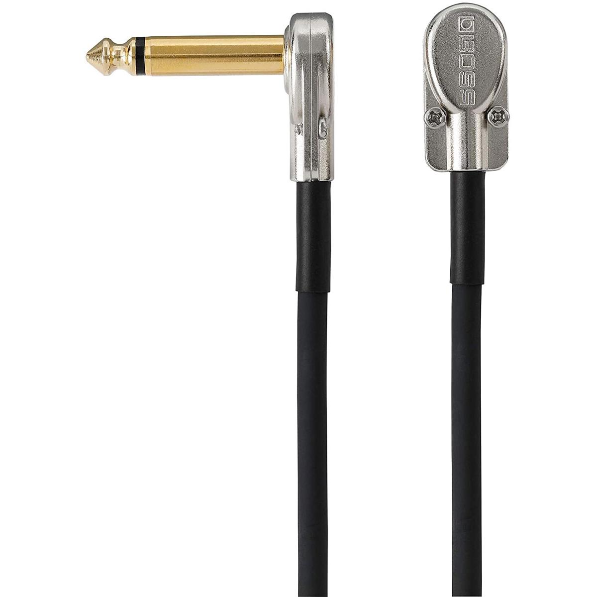

Boss BPC-4 4" 1/4" Right-Angle Patch Cable for 200 and 500 Series Pedals, 3-Pack