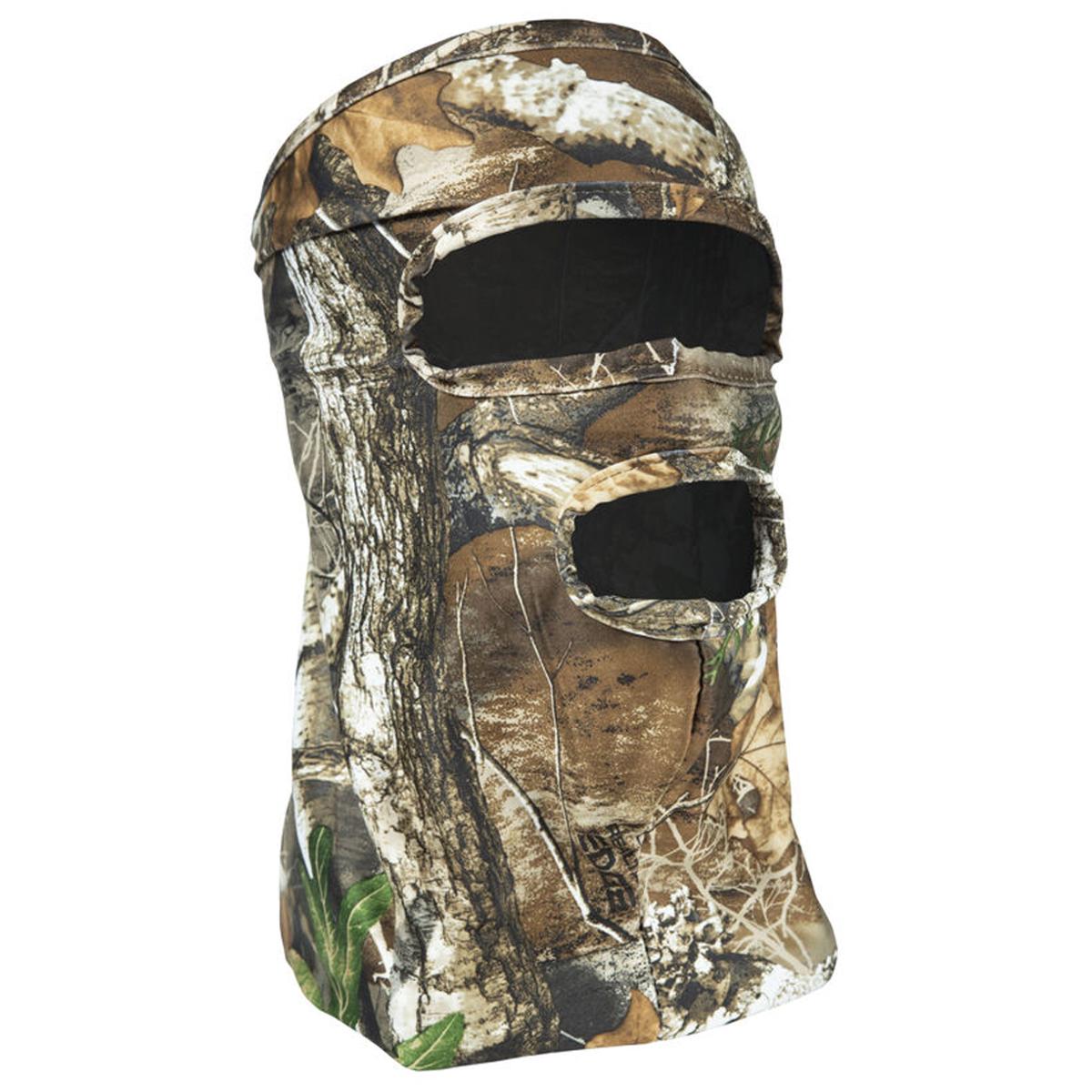 

Bushnell Stretch Fit 3/4 Face Mask Balaclava, Realtree Edge Camo