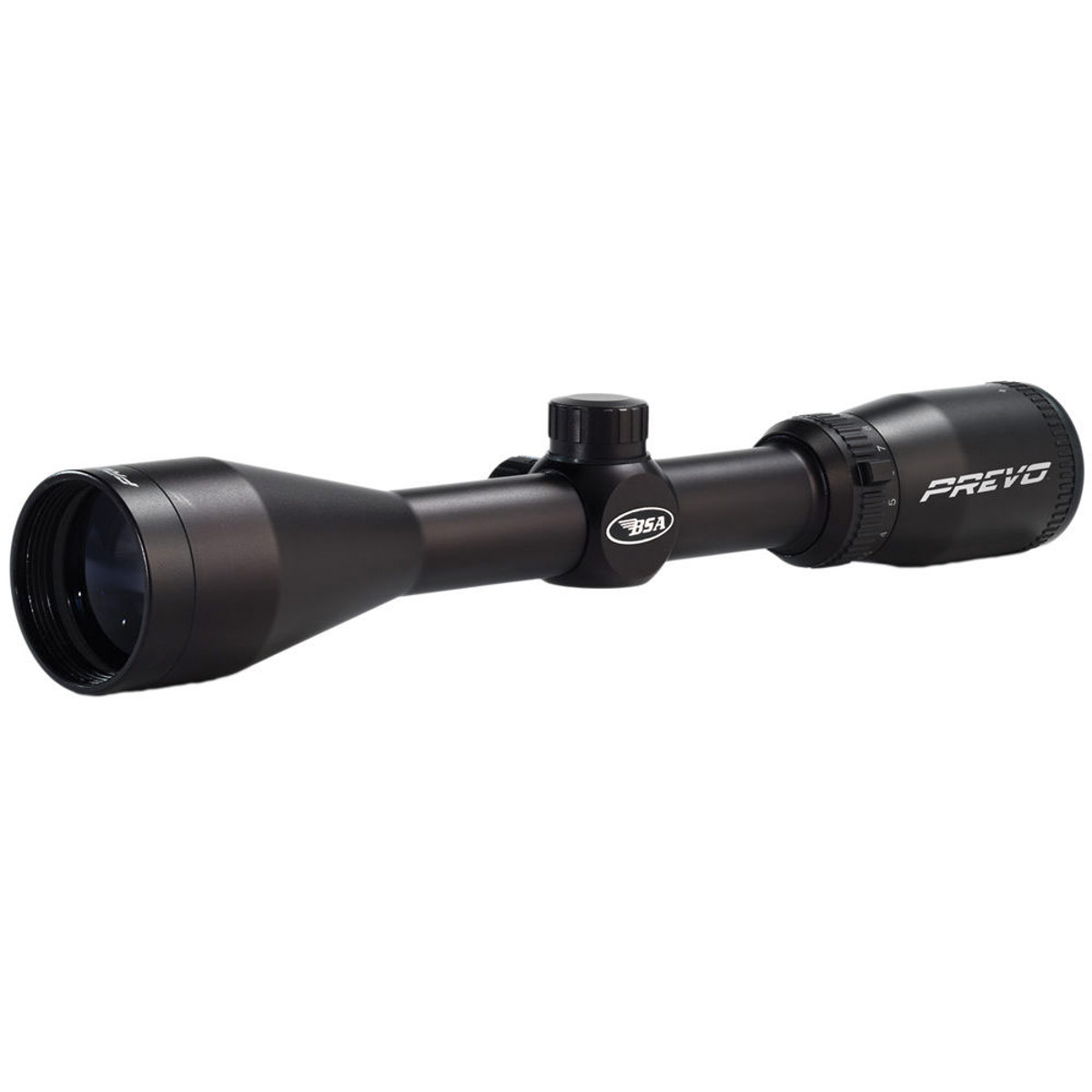 

BSA Optics 3.5-10x50mm Prevo Riflescope, Wire Crosshair Reticle, 1" Tube