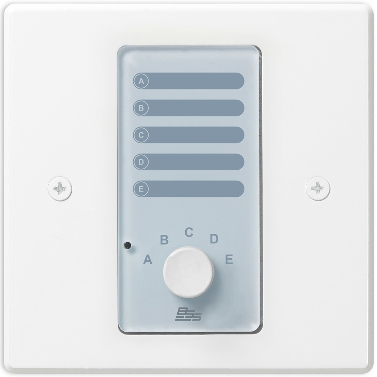 

BSS AC-5S Analog Controller with 5 Sources, Europe Version, White