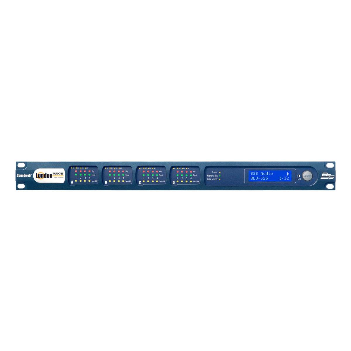 

BSS Networked Input Output Expander with AVB & BLU Link Chassis