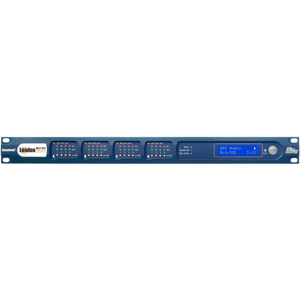 

BSS Networked Input Output Expander with AVB & BLU Link Chassis