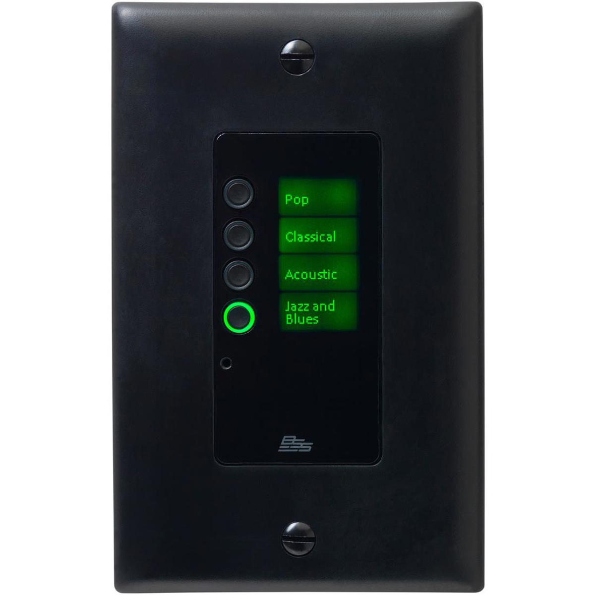 

BSS EC-4B Ethernet Controller with 4 Buttons, United States Version, Black