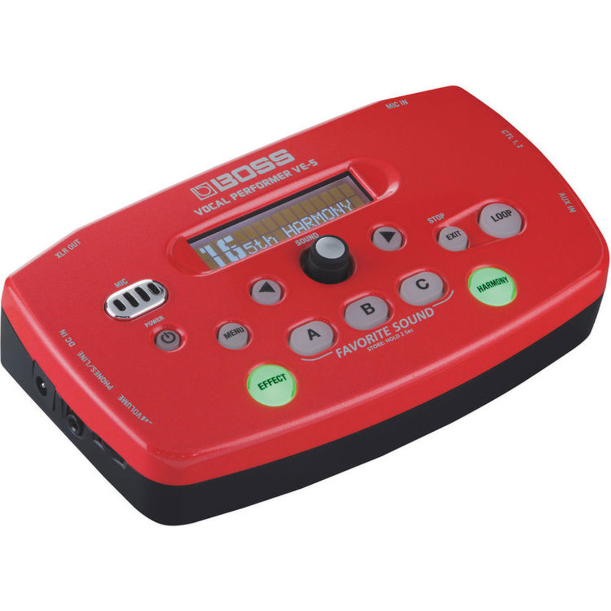 

Boss BOSS VE-5 Vocal Effect Processor - Red