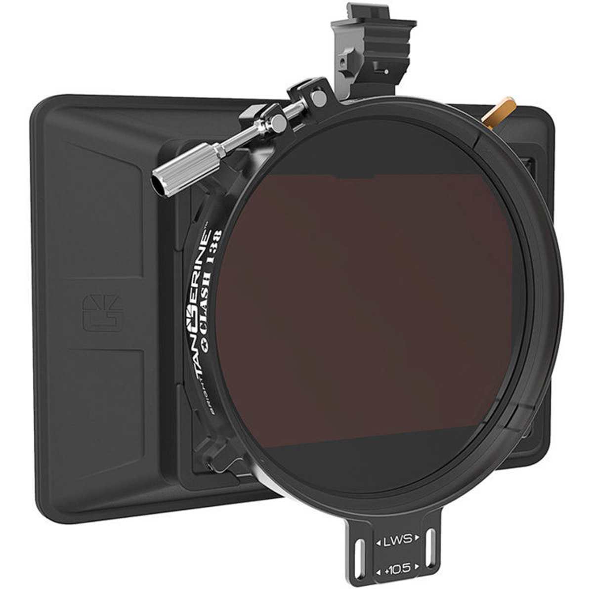 Image of Bright Tangerine Misfit Atom Pola+ Matte Box