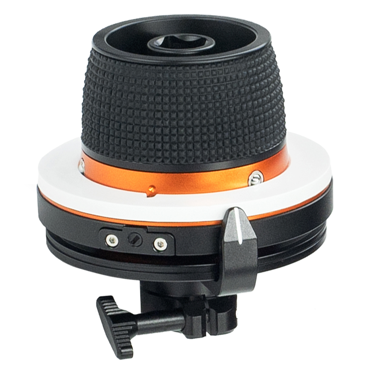 Image of Bright Tangerine Revolvr Atom Focus Handwheel