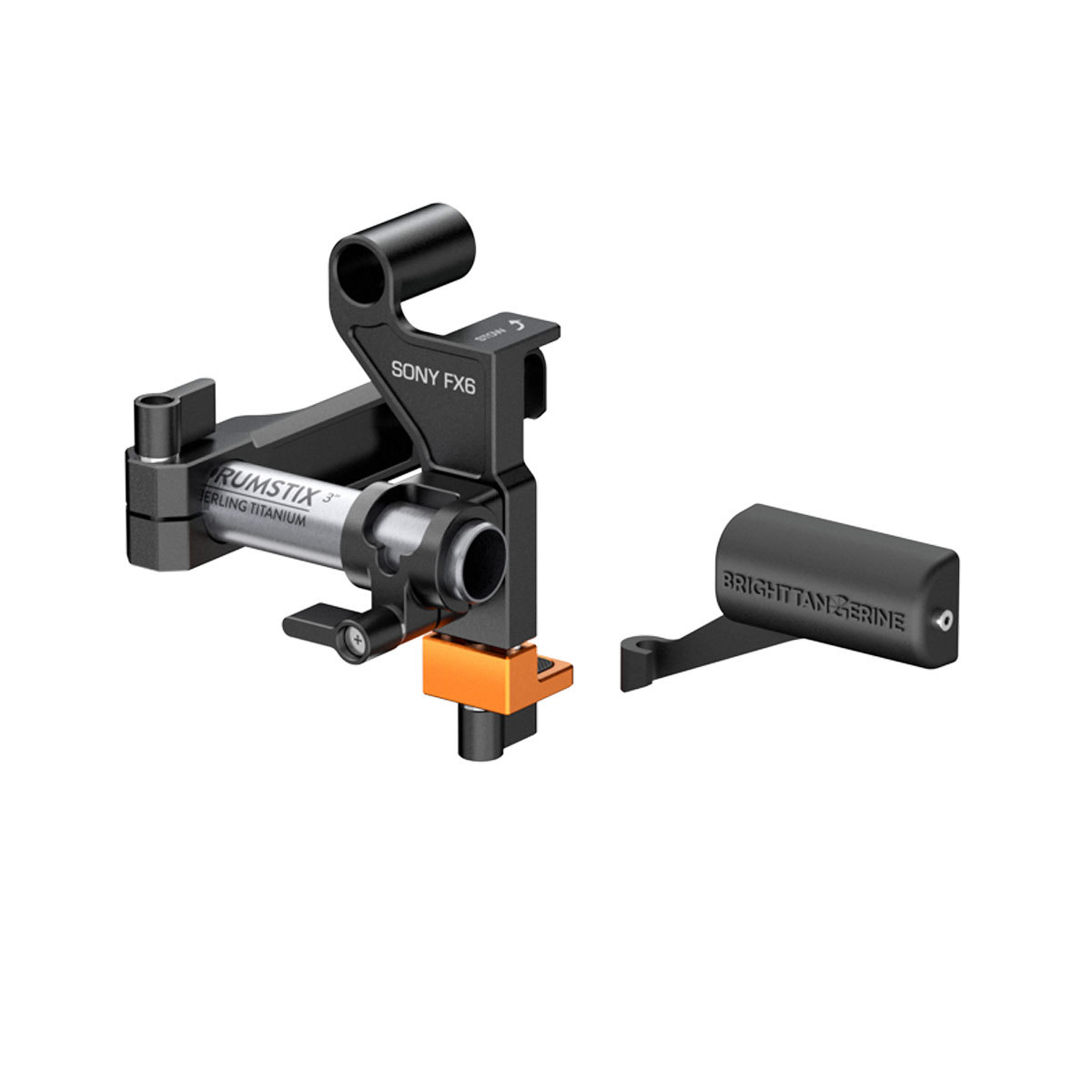 

Bright Tangerine Monitor Bracket for Sony FX6 Camera