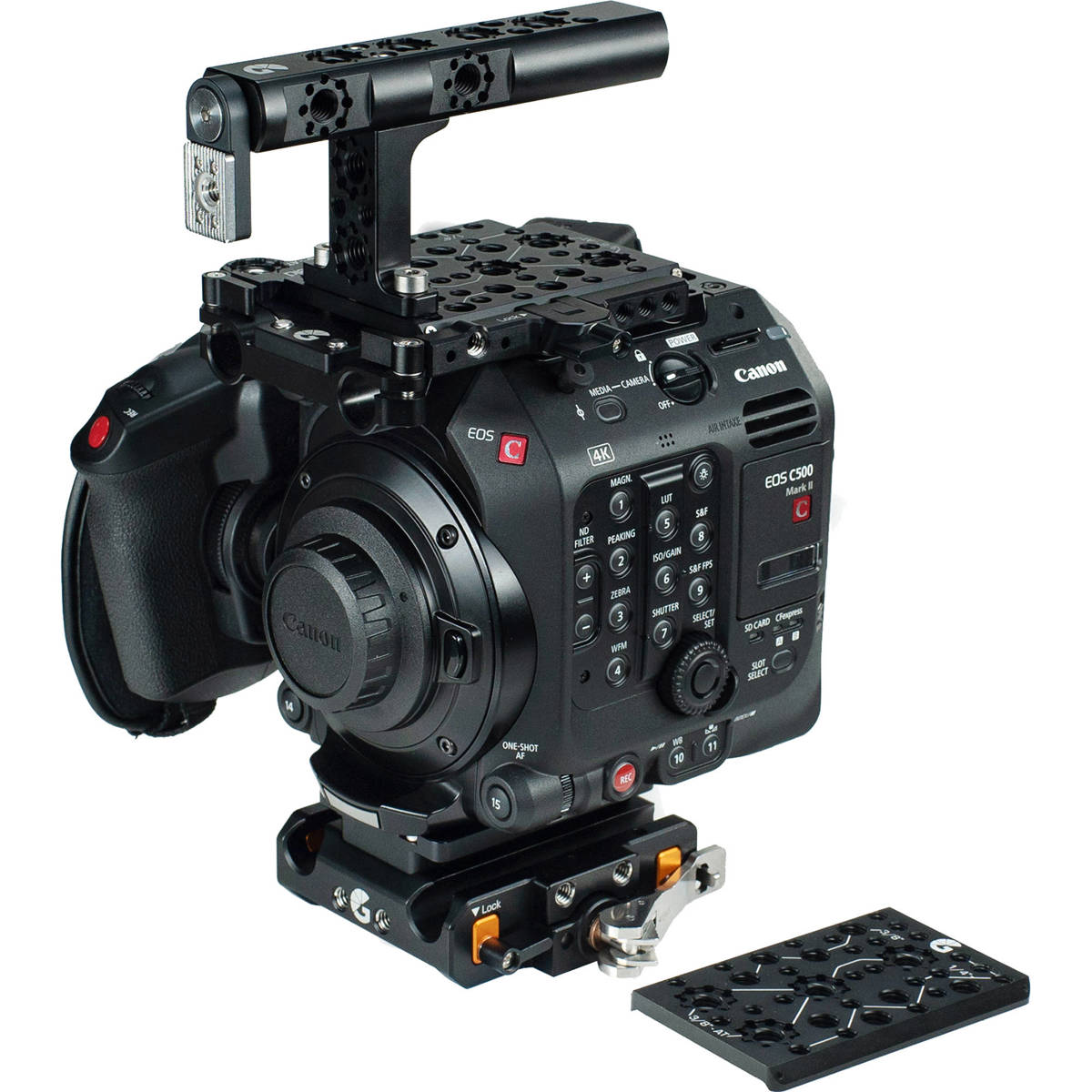 

Bright Tangerine Base Kit for Canon C500 Mark II Camera