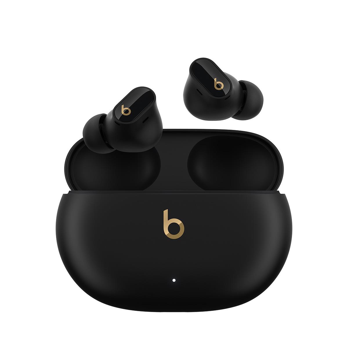 Image of Beats by Dr. Dre Studio Buds + True Wireless Noise-Canceling Earbuds Black/Gold