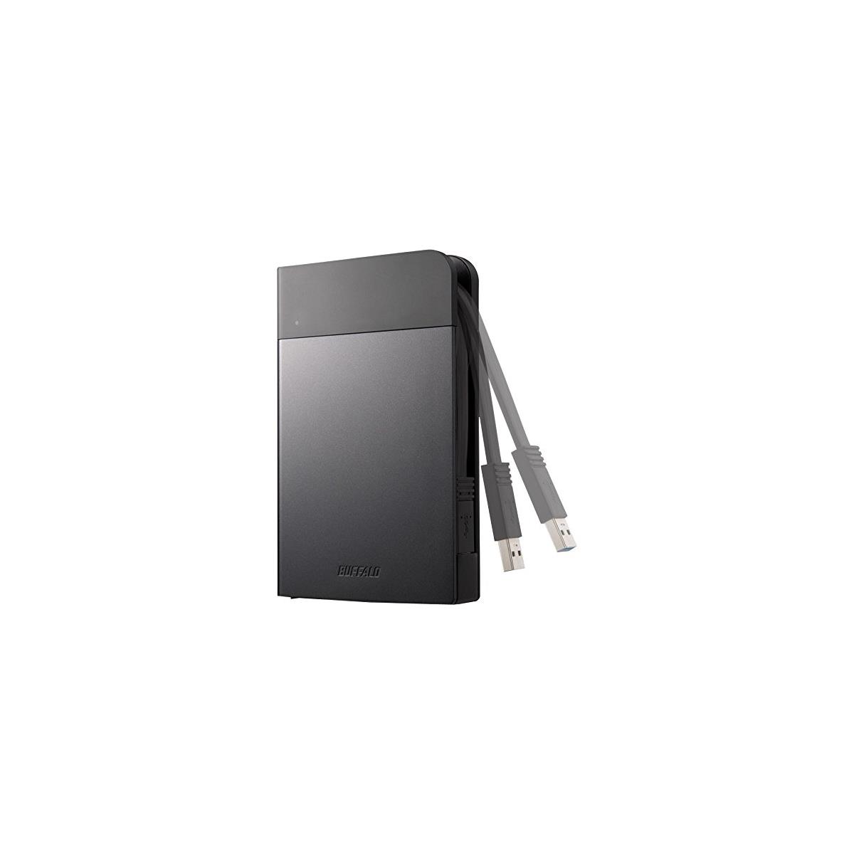 Image of Buffalo Technology MiniStation Extreme NFC 2TB USB 3 Rugged External Hard Drive