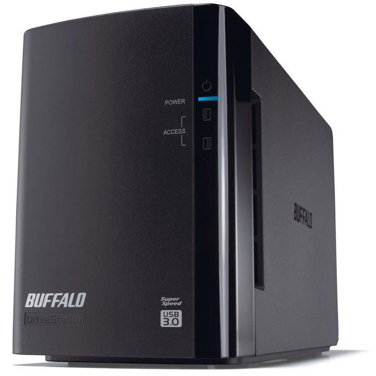 

Buffalo Technology DriveStation Duo 4TB RAID Array with 2x Hard Drives
