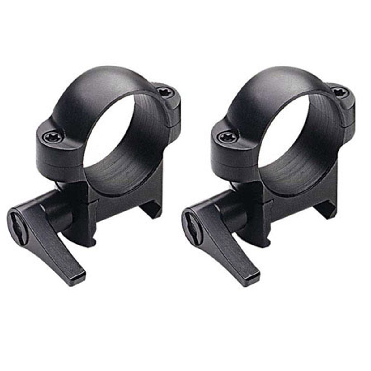 

Burris Optics 420037 Quick Detachable Solid Steel High 1" Riflescope Rings