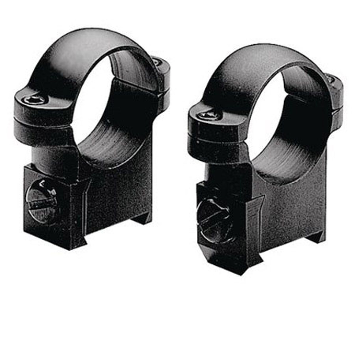 Image of Burris Optics CZ 550 Style Long Action 1&quot; Medium Solid Steel Ring Mounts