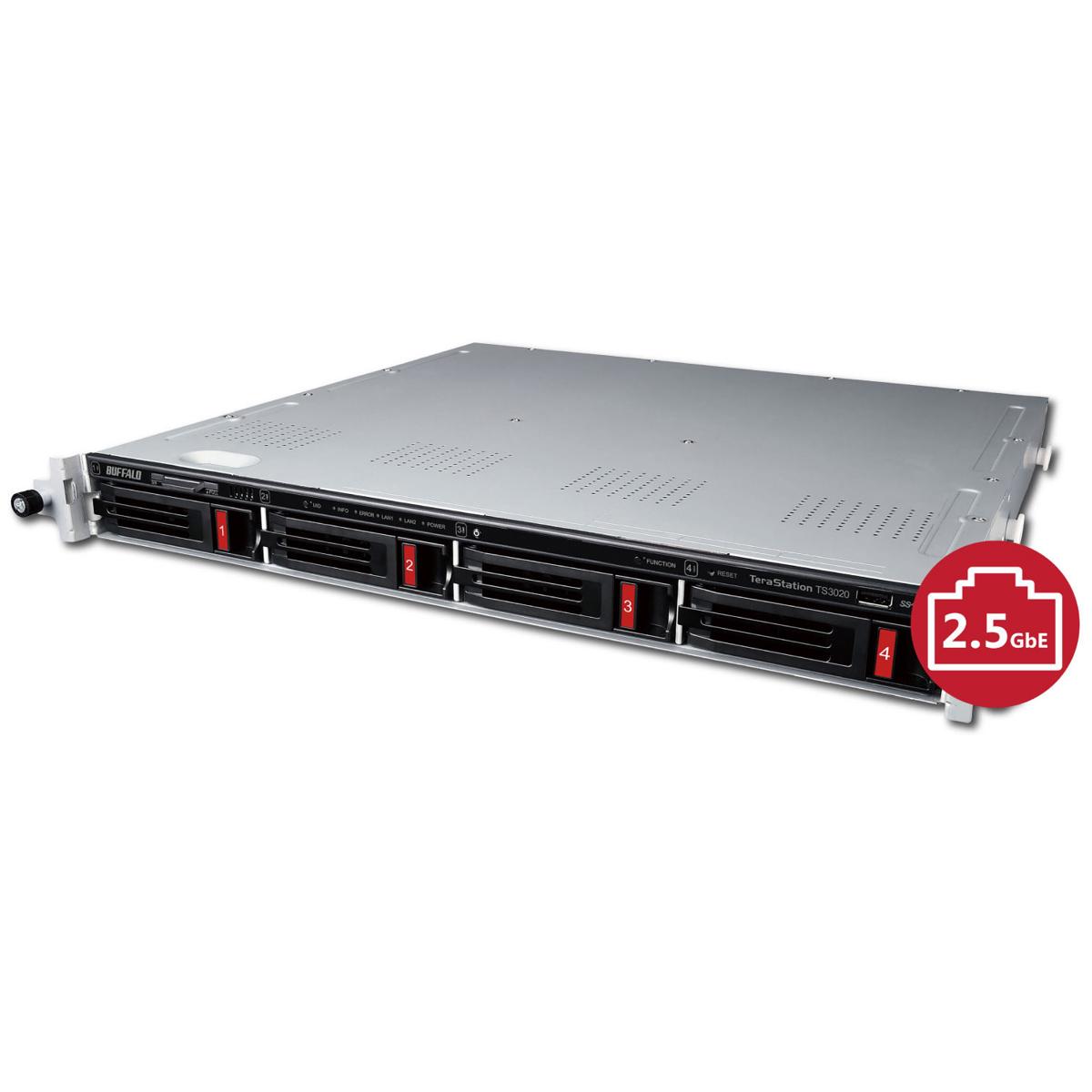 

Buffalo Technology Buffalo TeraStation 3420RN 2-Bay 8TB (2x 4TB) 1U Rackmount NAS