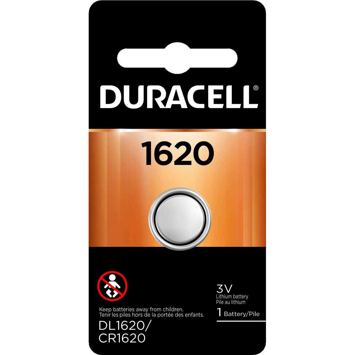 

Duracell CR1620 3V 68mAh Lithium Coin Battery