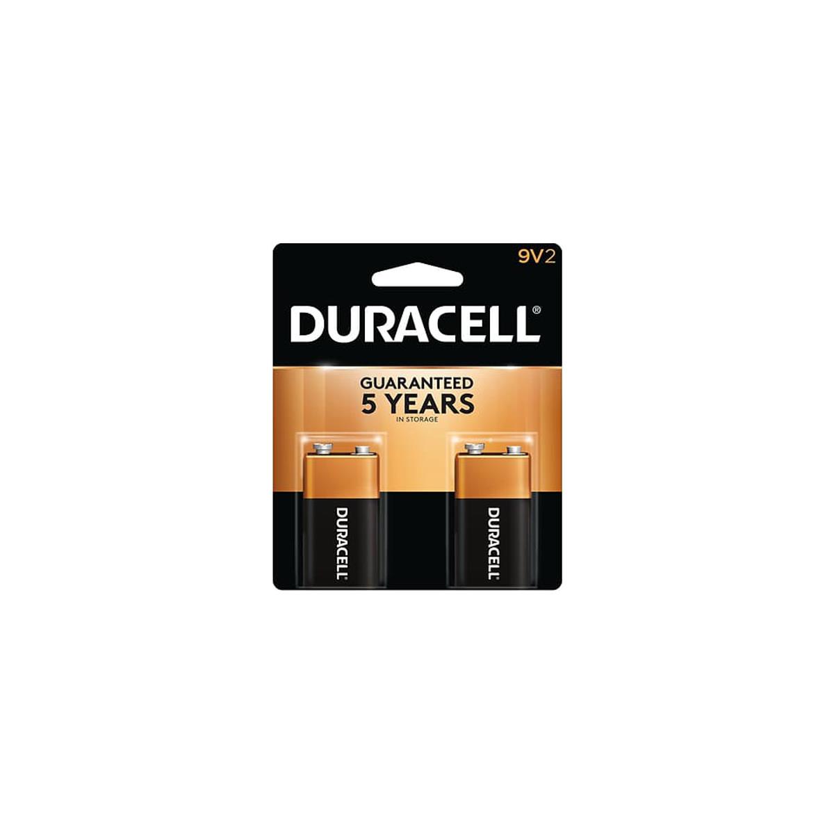 Image of Duracell CopperTop 9 Volt Alkaline Battery