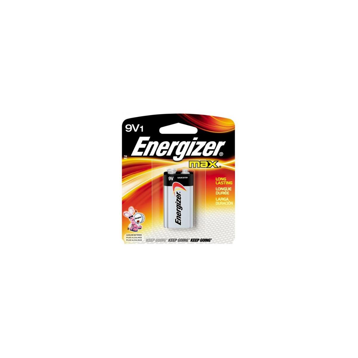 Image of Energizer MAX 9V Alkaline Battery