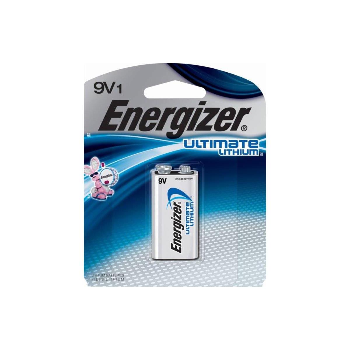 Image of Energizer 9V Ultimate Lithium Battery