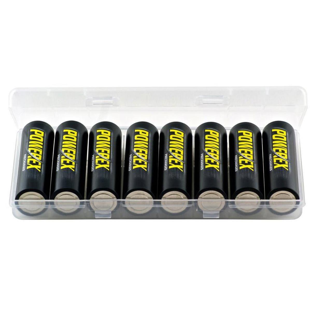 

Maha Powerex Precharged AA 1.2V 2600mAh Rechargeable NiMH Battery, 8-Pack
