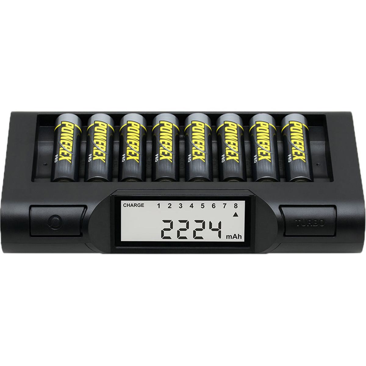 

Maha MH-C980 8-Cell Turbo Charger-Analyzer with 8 Powerex PRO AA NiMH Batteries