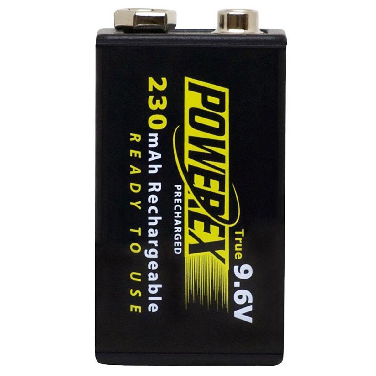 

Maha Powerex Precharged 9.6V 230mAh Low Self-Discharge Rechargeable NiMH Battery