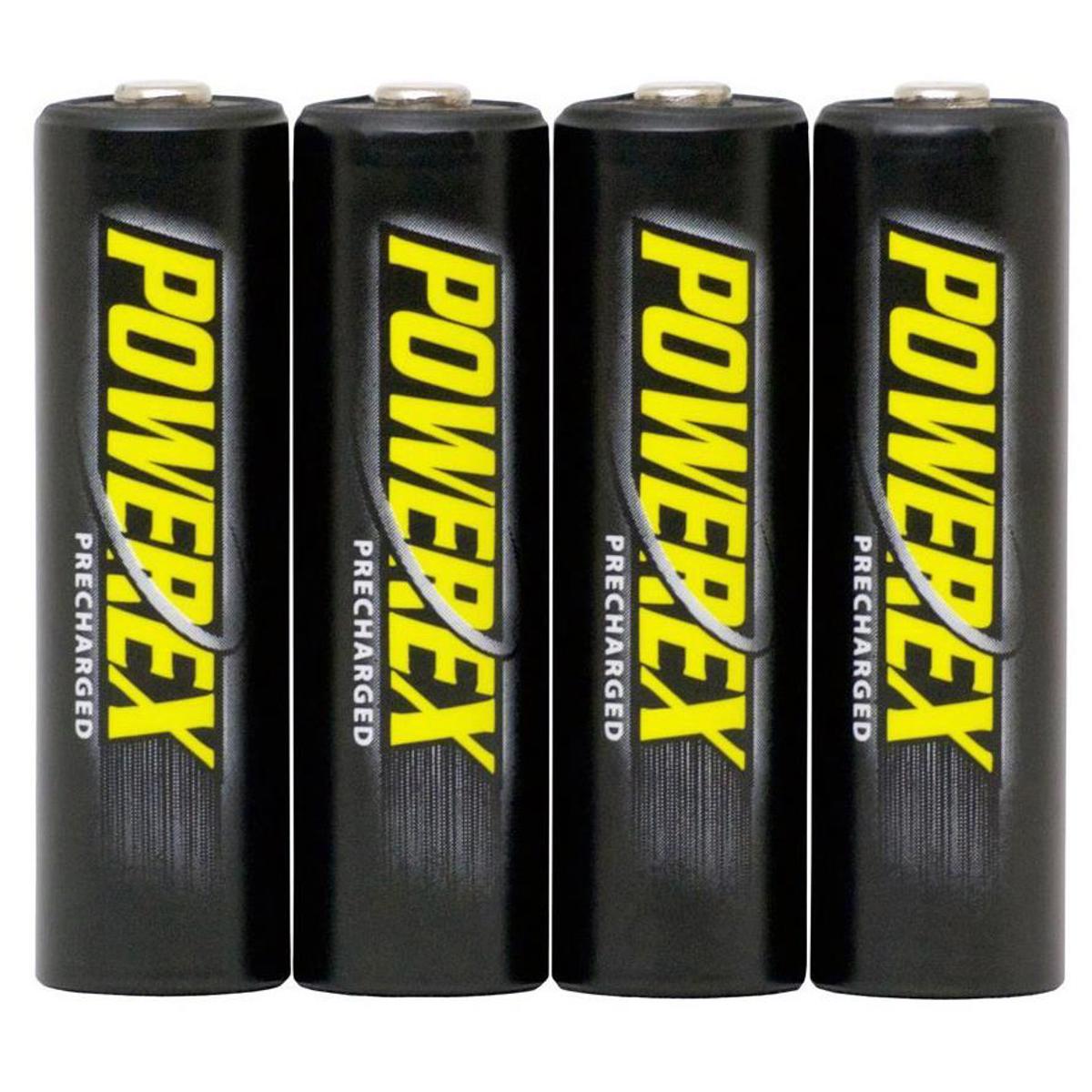 

Maha Powerex Precharged AA 1.2V 2600mAh Rechargeable NiMH Battery, 4-Pack