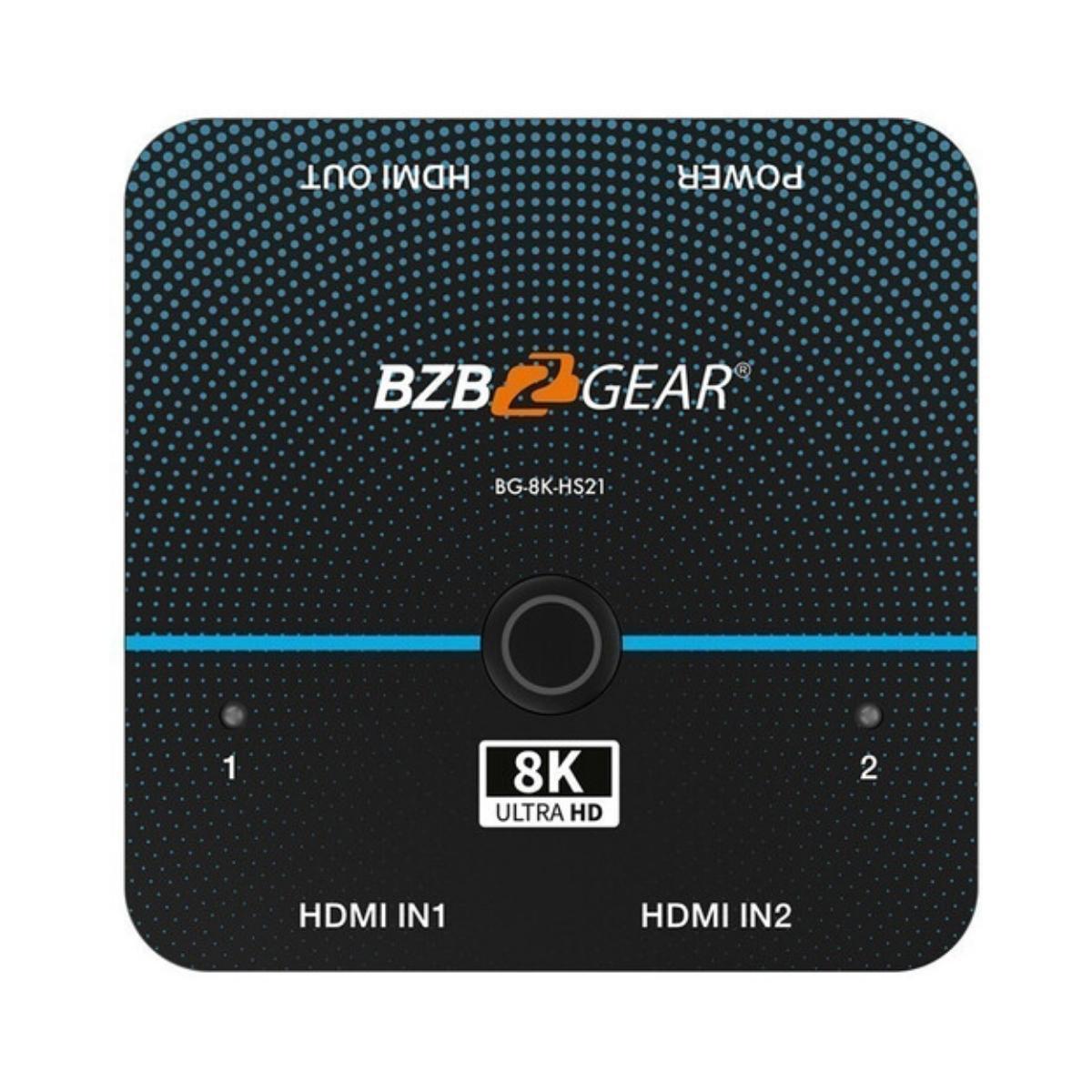 

BZB GEAR BG-8K-HS21 2x1 8K 48Gbps HDMI 2.1 Switcher