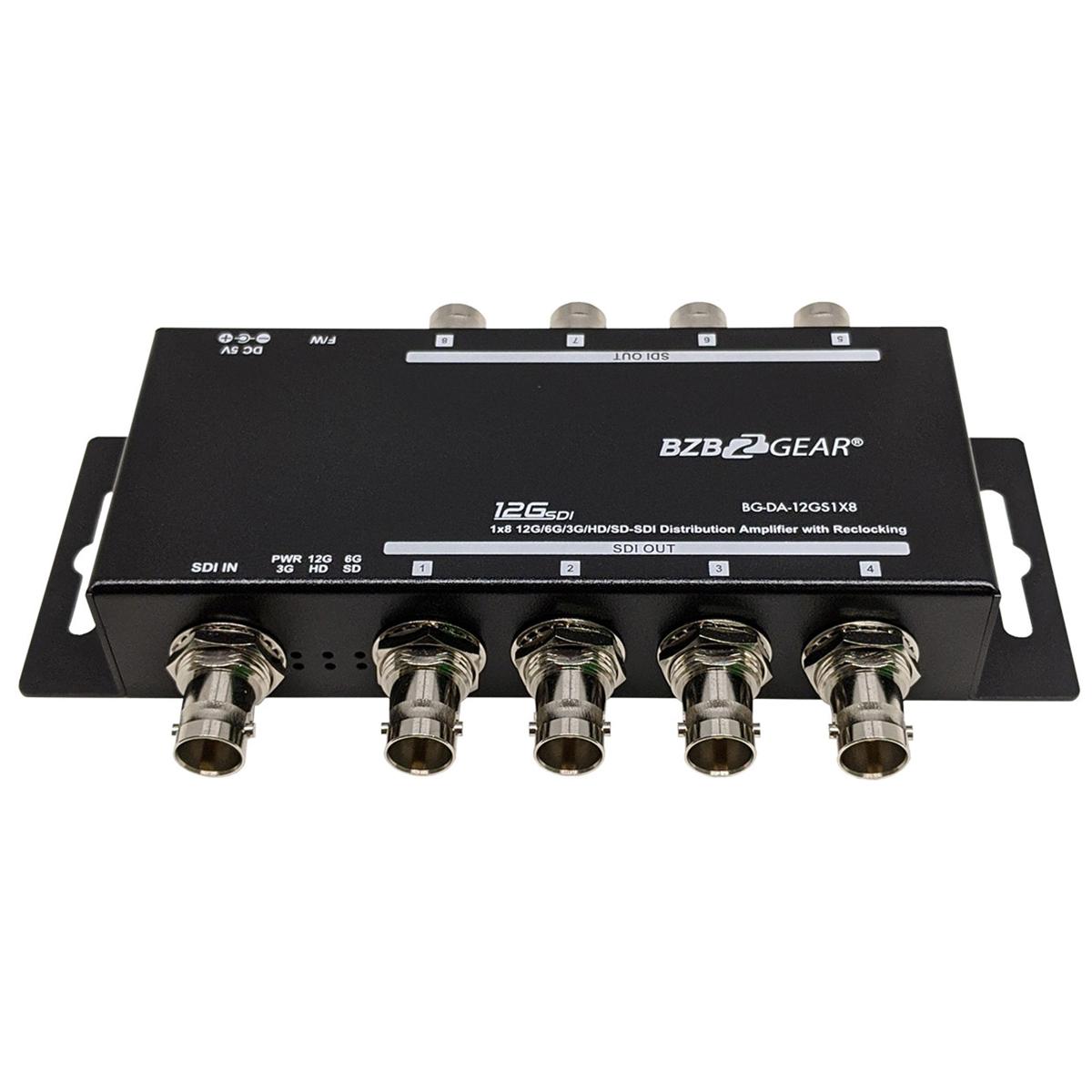 

BZB GEAR BZBGEAR BG-DA-12GS1X8 12G SDI 1x8 Splitter and Reclocking Distribution Amplifier