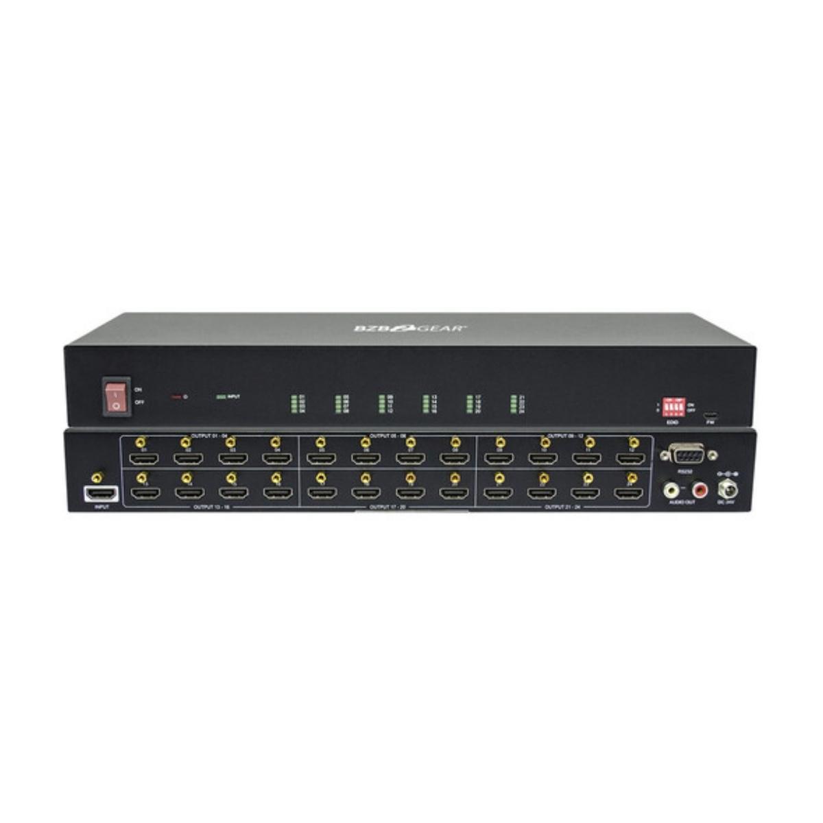 

BZB GEAR BG-UHD-DA1X24 1x24 4K HDMI Splitter with AOC Support