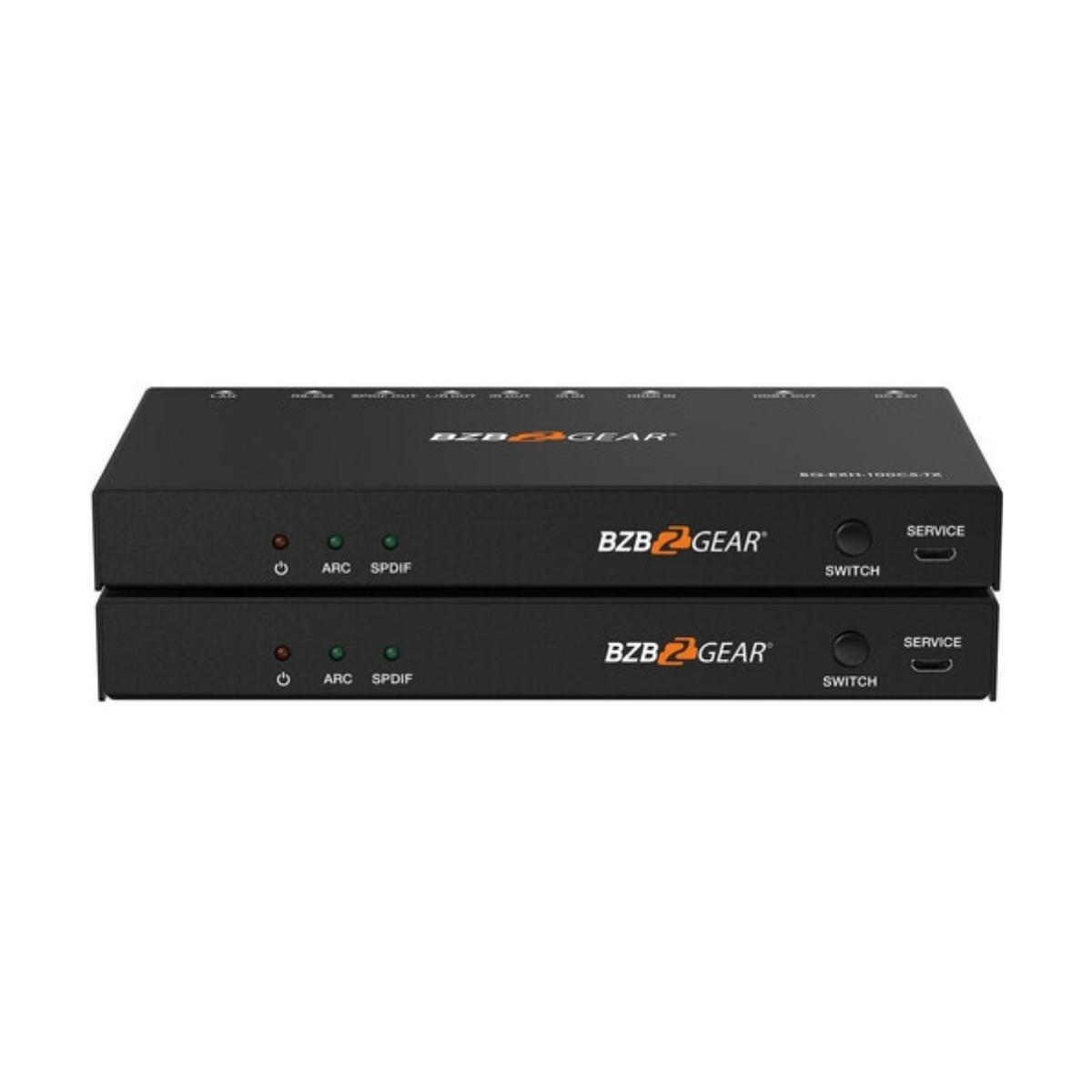 

BZB GEAR BG-EXH-100C5 4K 18Gbps HDMI HDBaseT Extender Kit, 330' Range