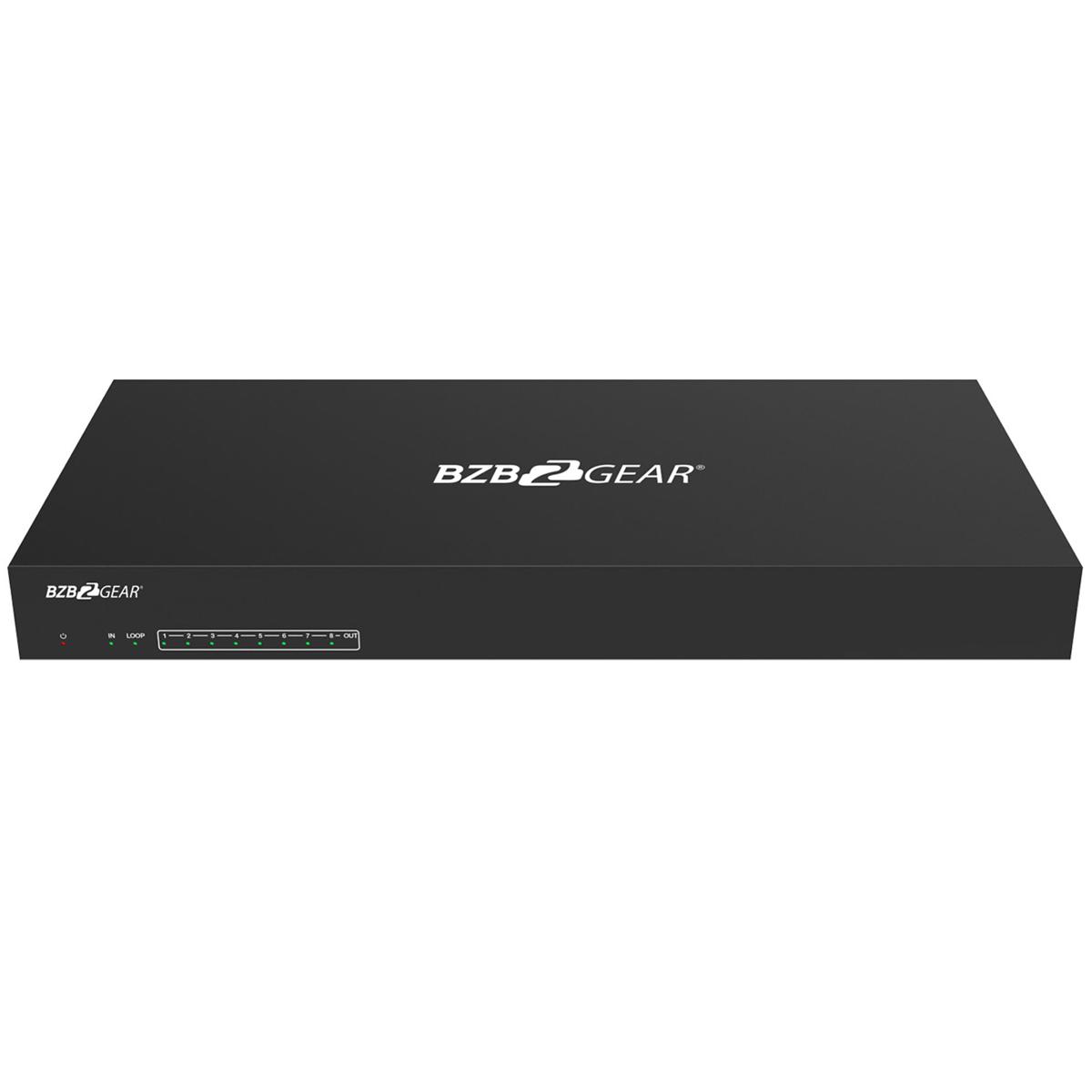 

BZB GEAR BZBGEAR BG-UDA-E18 1x8 4K UHD HDMI HDBaset Splitter/Distribution Amplifier
