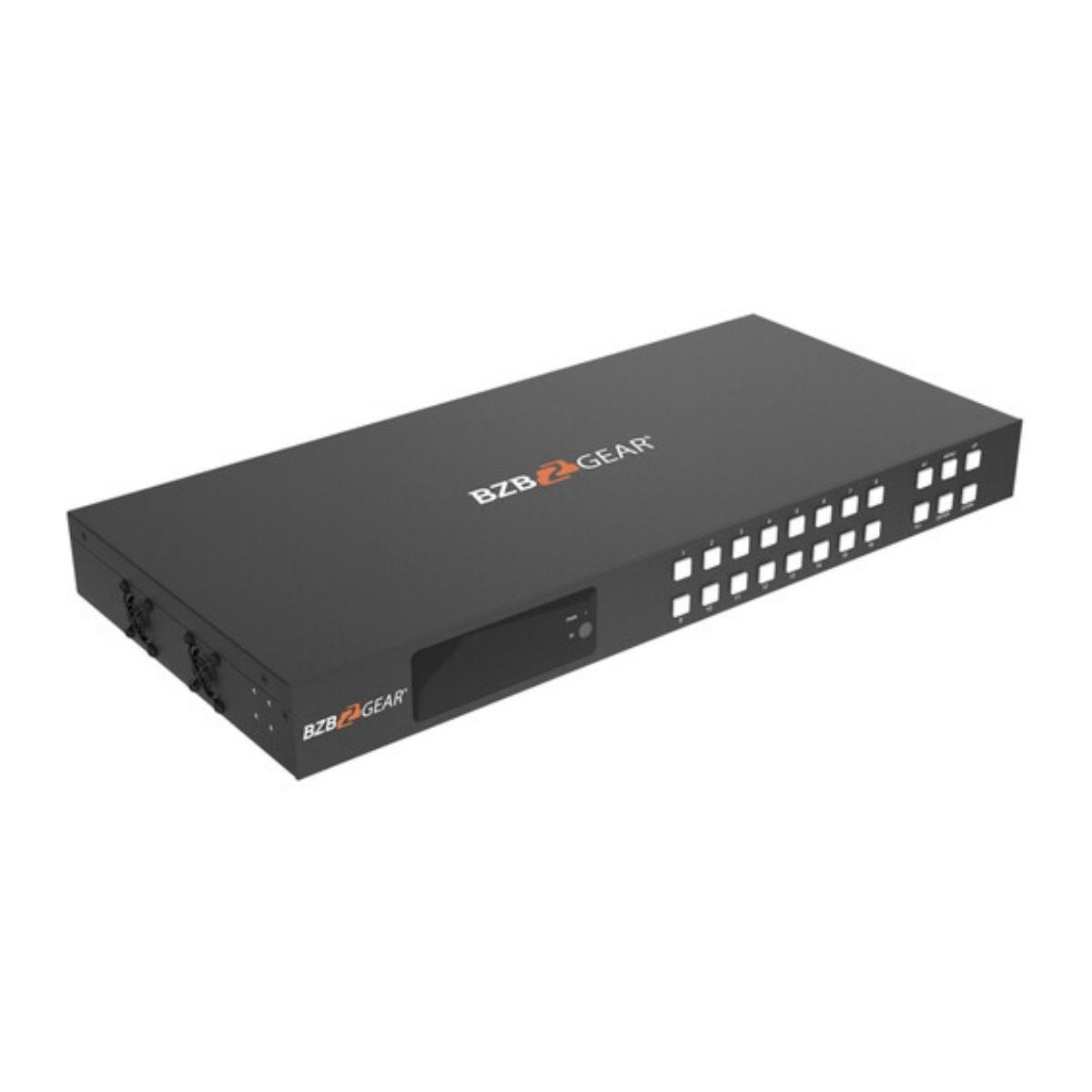 

BZB GEAR BG-UHD-1616M 16x16 4K HDMI Matrix Switcher, Black