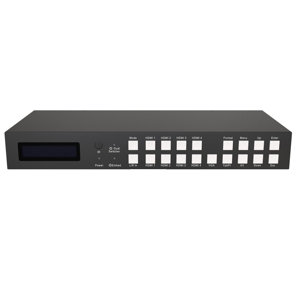 

BZB GEAR BZBGEAR BG-PSC7X2 7x2 4K Presentation Switcher Scaler w/HDMI/VGA/Component