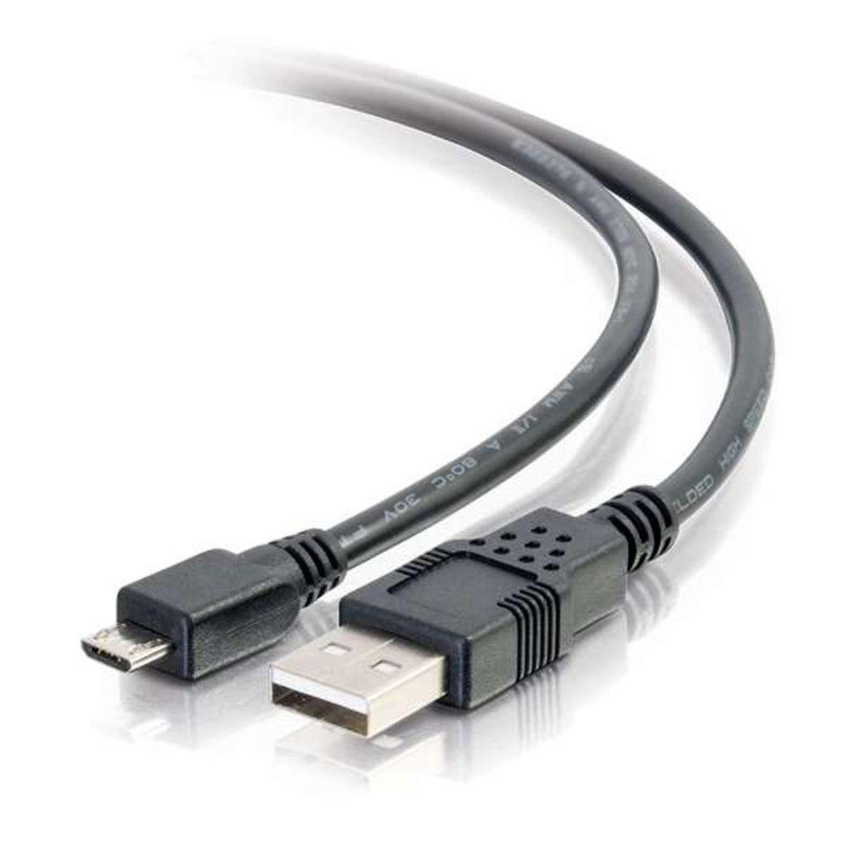 

C2G (Cables to Go) USB 2.0 A Male to Micro-USB B Male Cable 1m / 3.2ft