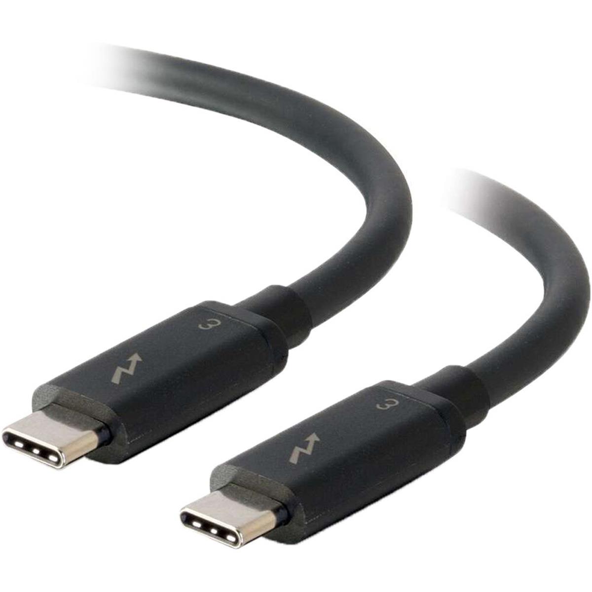 Image of C2G 6' Thunderbolt 3 USB-C Male to USB-C Male Cable