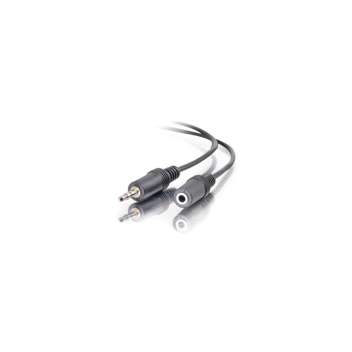 C2G 3 /0,91 м 3,5 мм M/F стерео аудио кабель-удлинитель #40406