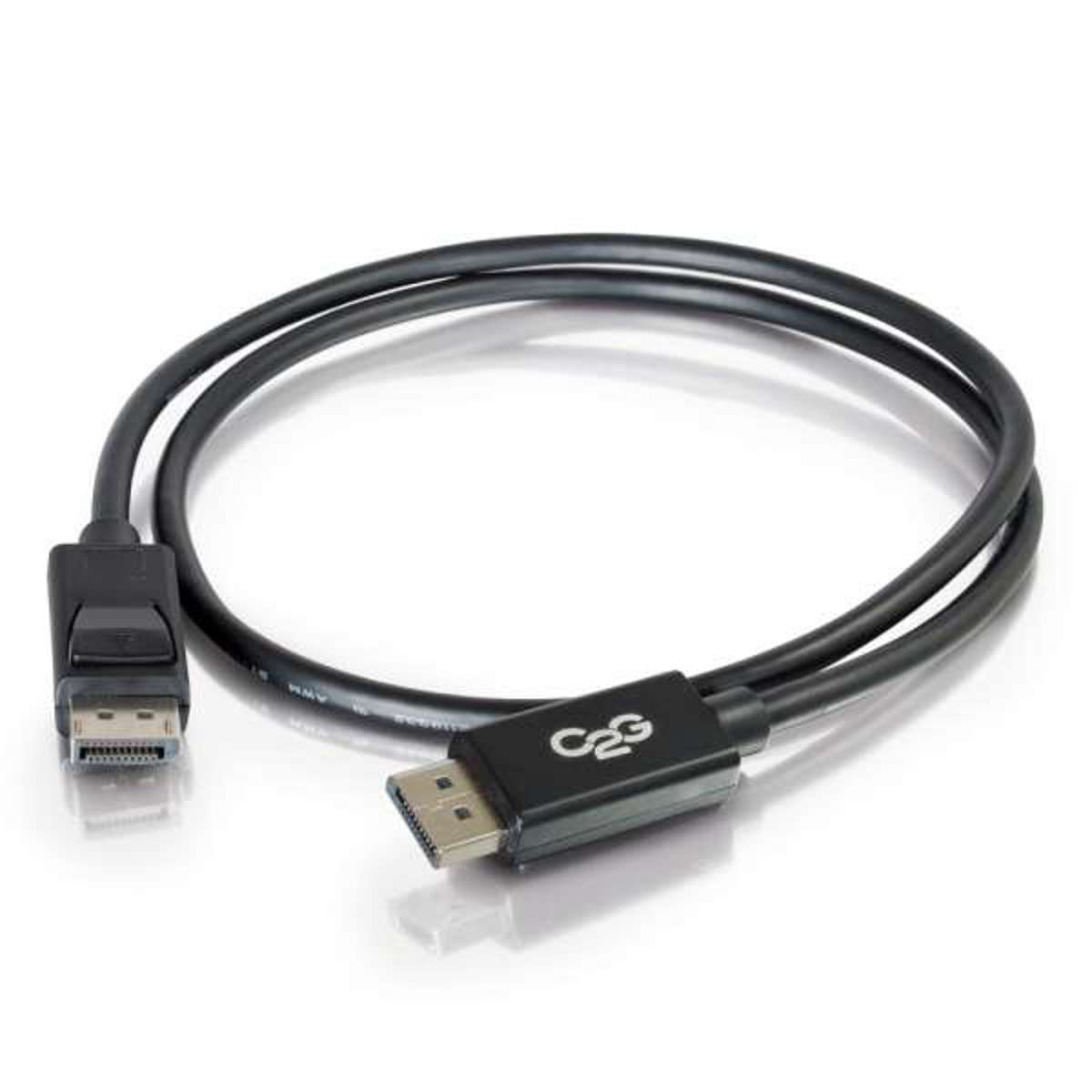

C2G Cables To Go 10ft DisplayPort Cable with Latches M/M - Black