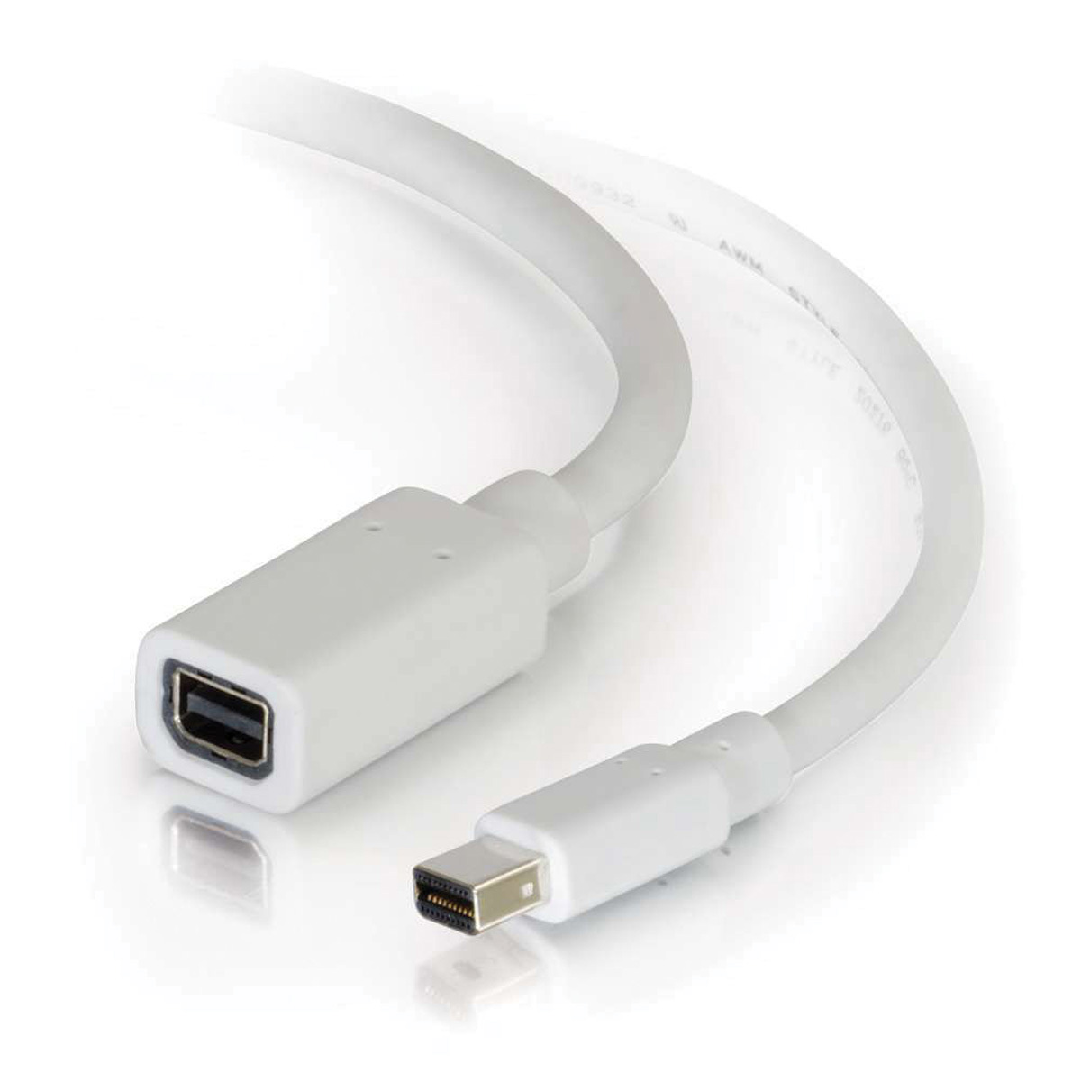 

C2G 6' Mini Display Port Male to Female Extension Cable, White