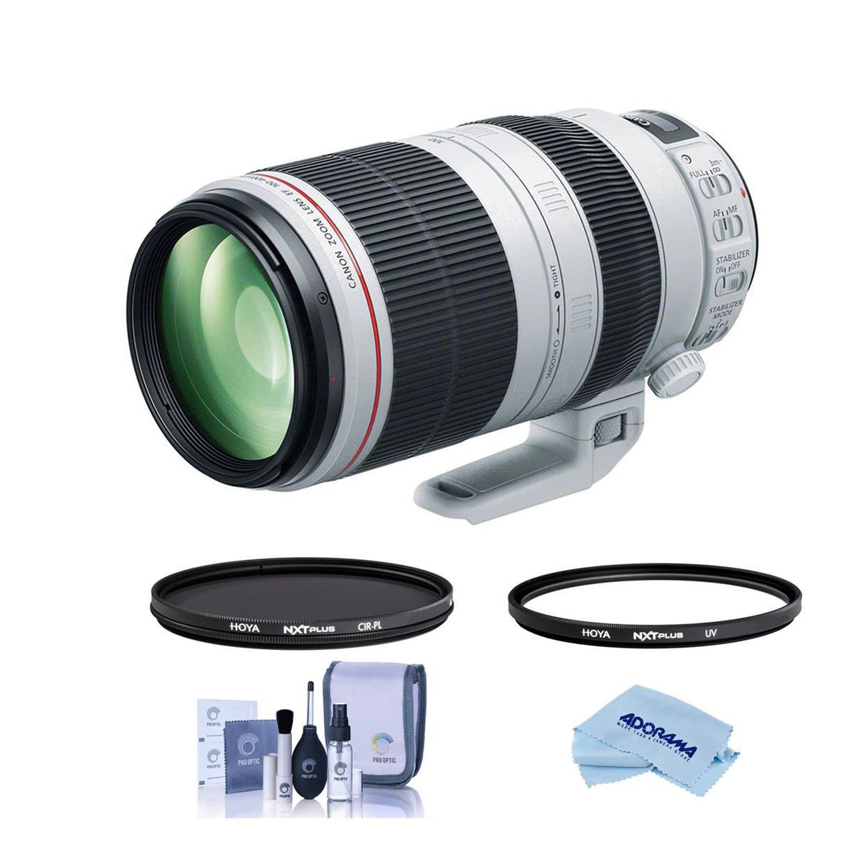 

Canon EF 100-400mm f/4.5-5.6L IS II USM Lens, Bundle with Filter Kit