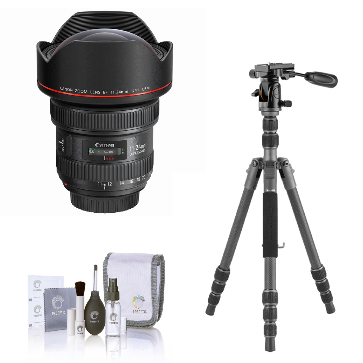 

Canon EF 11-24mm f/4L USM Lens with Tripod Kit