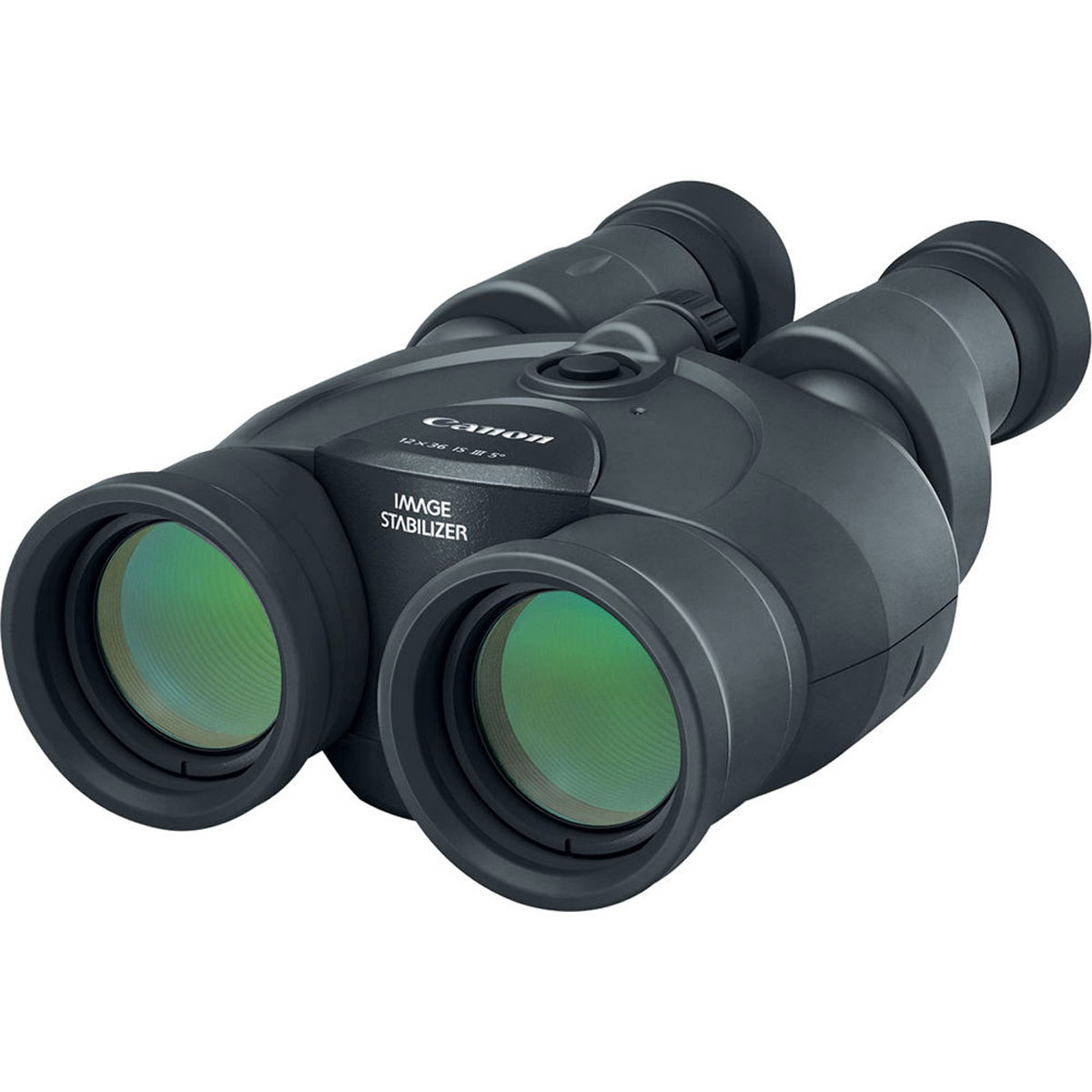 

Canon 12x36 IS III Porro Prism Binocular, 5.0 Degree Angle of View, Black