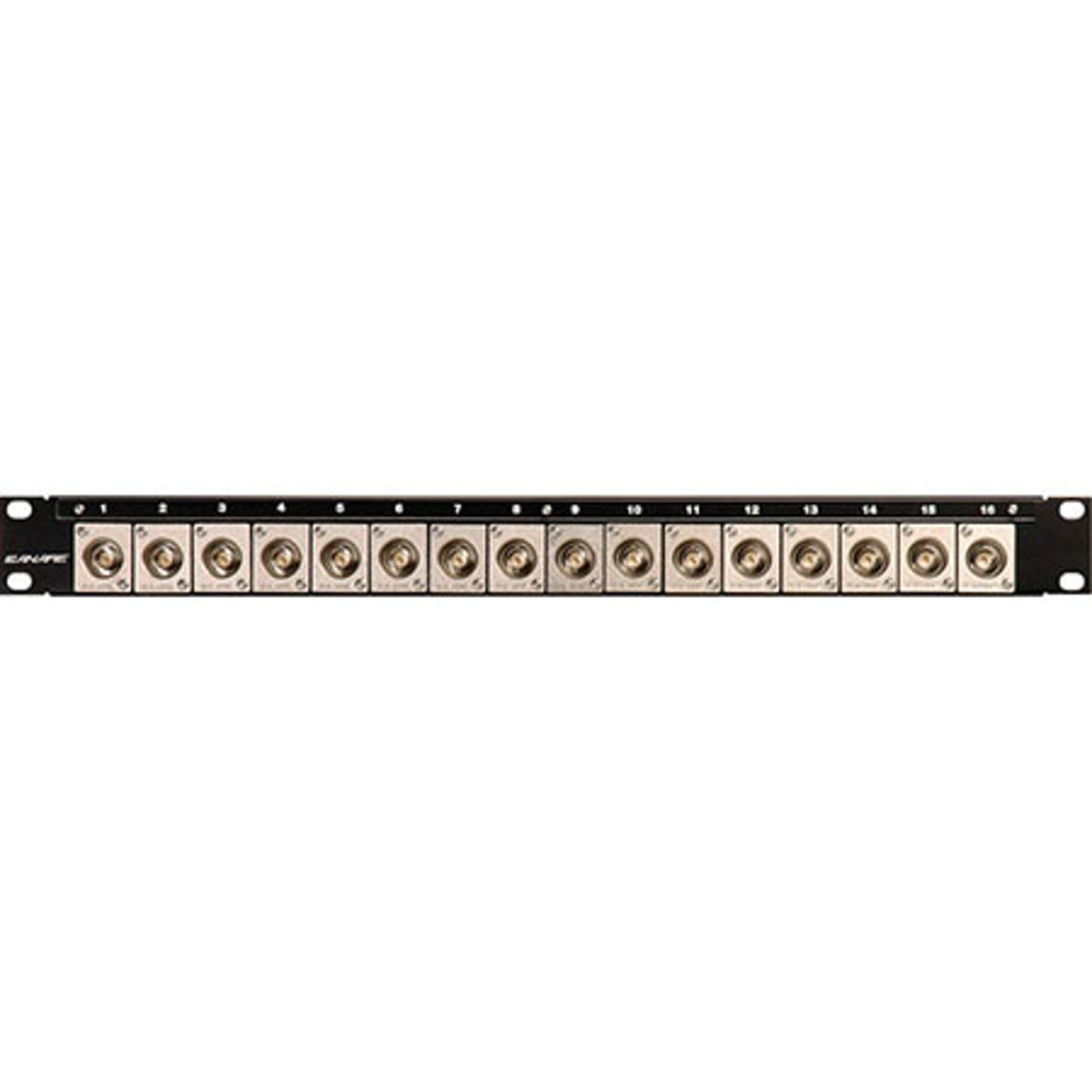 

Canare 161U-BJRU 1RU 75Ohms Flush Mount 16 BNC Connector Panel