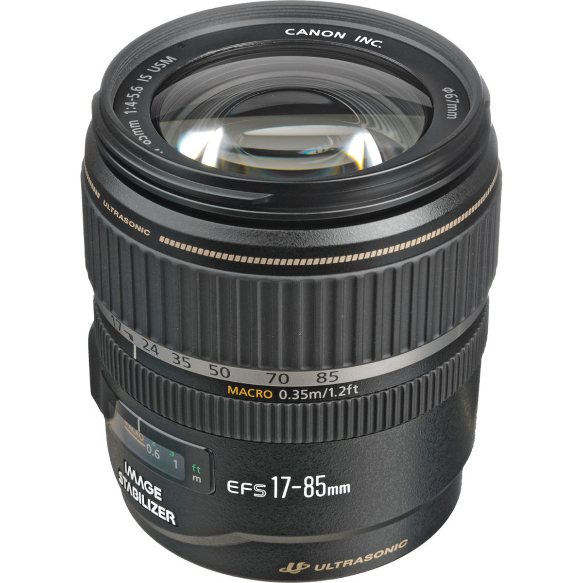 

Canon EF-S 17-85mm F/4-5.6 IS USM Lens, USA Warranty