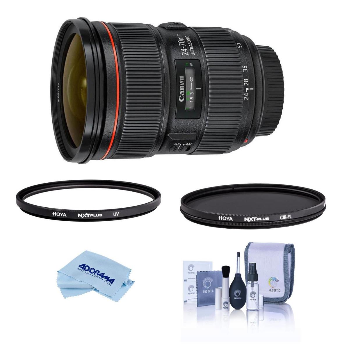 

Canon EF 24-70mm f/2.8L II USM Lens with Filter Kit