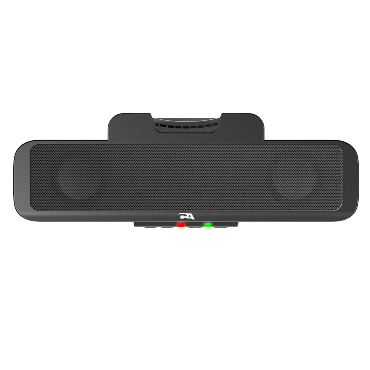 Image of Cyber Acoustics CA-2890 Compact USB Speaker Bar with Integrated Monitor Mount