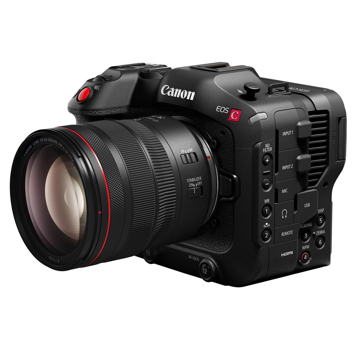 Image of Canon EOS C70 Digital Camera with RF 24-105mm f/4 L IS USM Lens