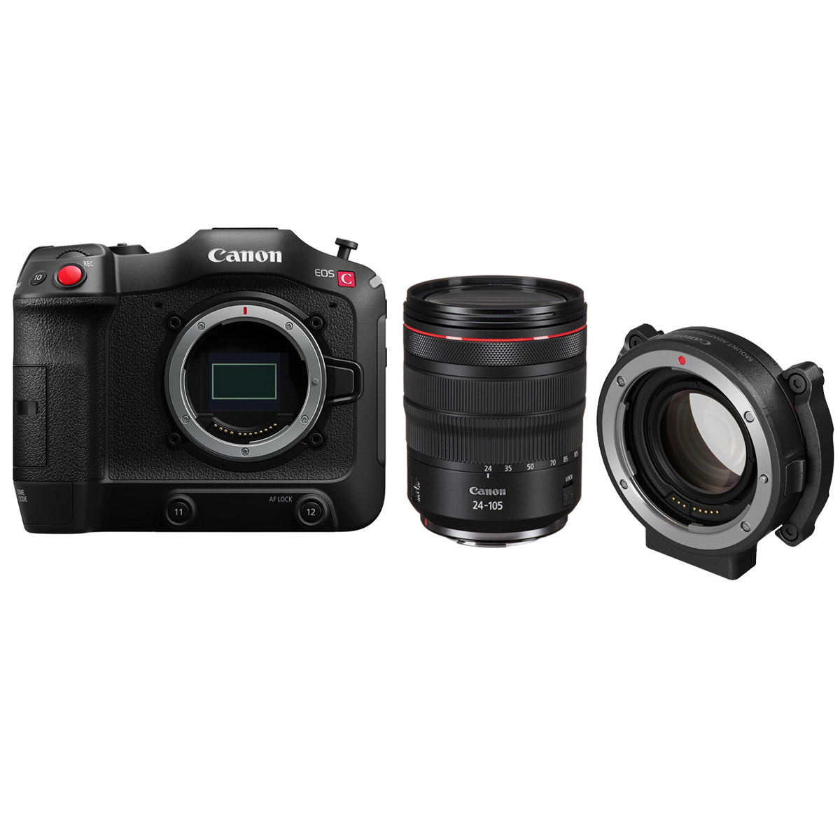 

Canon EOS C70 Digital Camera with RF 24-105mm f/4 L IS USM Lens & Mount Adapter