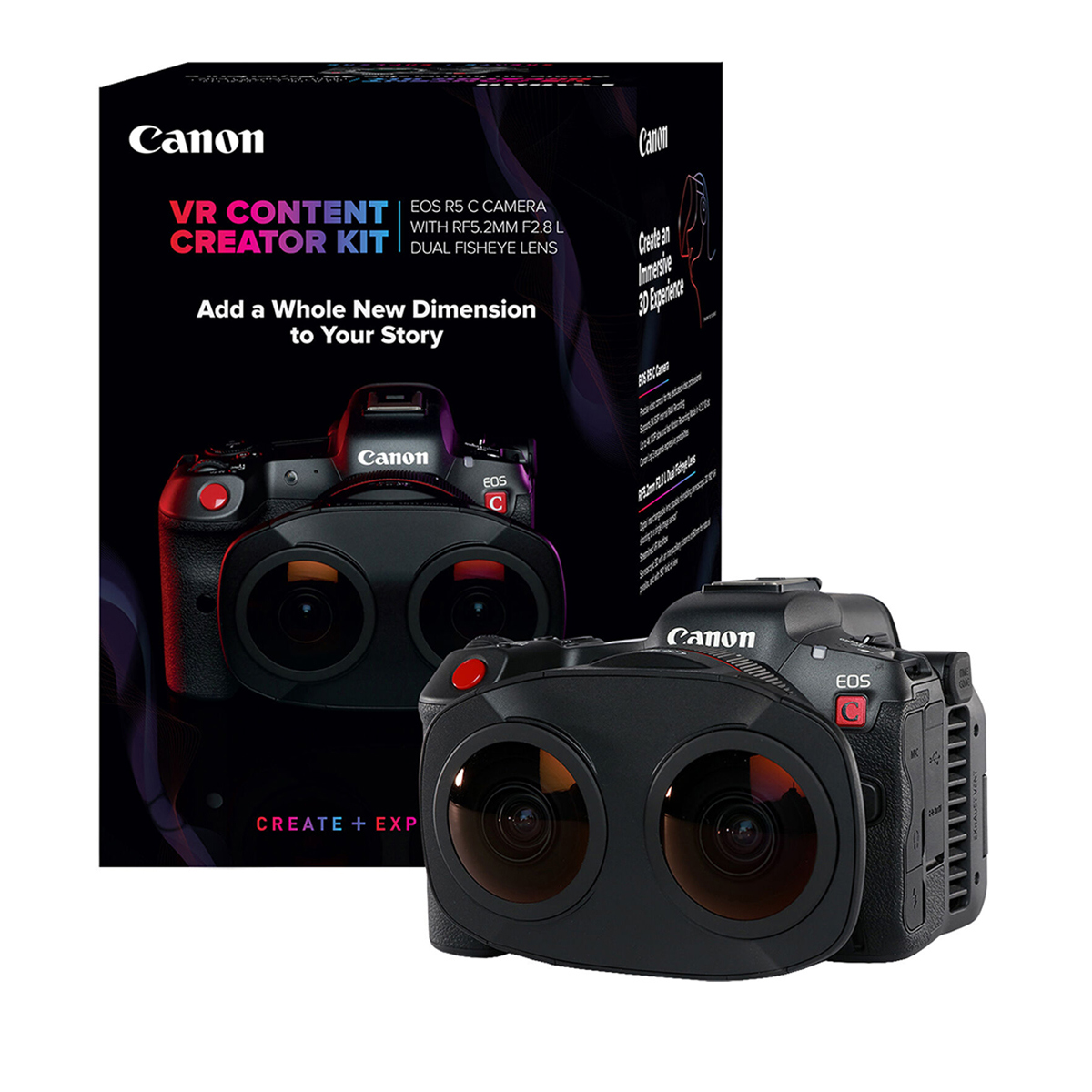 

Canon EOS R5 C VR Creator Kit